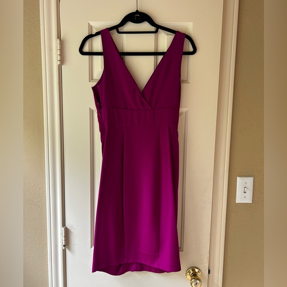 Diane Von Furstenberg Fushia Dress - Size 4 - Picture 5 of 6